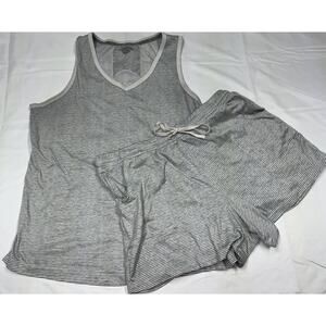 Cuddl Duds 2 Piece Pajama Set L